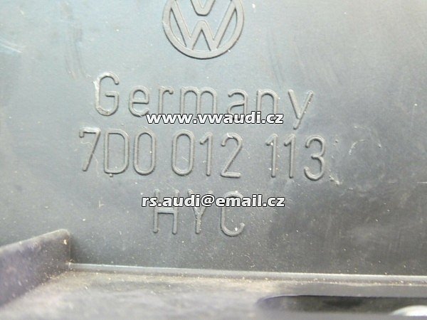 7D0 012 113 Držák heveru + nářadí+ klíče na kolo VW T4 Multivan Caravelle Sharan - 3