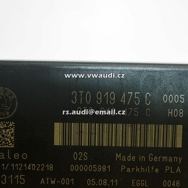 3T0 919 475 C  VALEO 303115 Škoda Yeti 5L parkovací asistent - 3