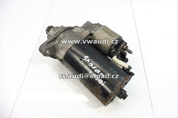 Spouštěč motoru Startér VW Sharan Seat Alhambra Ford Galaxy 1.9 2.0 TDI 0001125048 0986018390 - 3