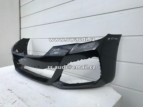 Přední nárazník originál BMW 5er M paket G30 5111 8098644 černý PDC  - 11