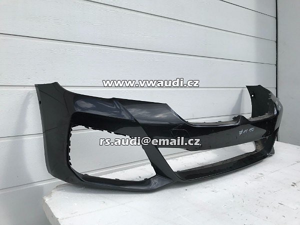 Přední nárazník originál BMW 5er M paket G30 5111 8098644 černý PDC  - 18