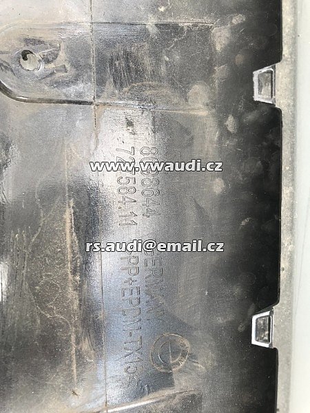 Přední nárazník originál BMW 5er M paket G30 5111 8098644 černý PDC  - 6