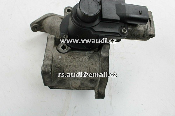 03G 129 637 A Ventil EGR motoru VW Golf Touran Passat 2.0TDI - 2