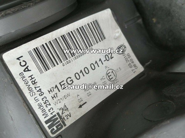 1EG 010 011-02 Originální světlomet Opel Astra J 2012  pravý  - 4