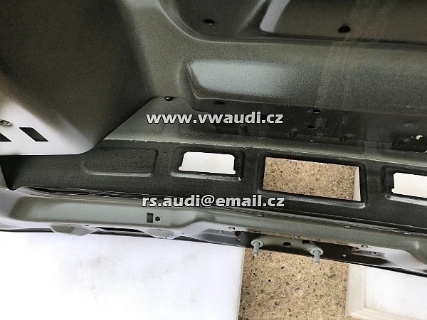 5TA 827 025 P  VW Touran II 5T 5TA 827025P černá  zadní víko dveře kufru páté kapota zadní - 12