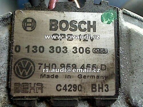 7H0 959 455 D VW MULTIVAN   2.5 TDI 2003-2011  vrtule chlazení motoru  - 2