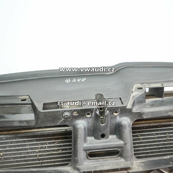1K0 805 588 G VW GOLF V 5 přední čelo chladičovka nosič zámku kapoty - 2