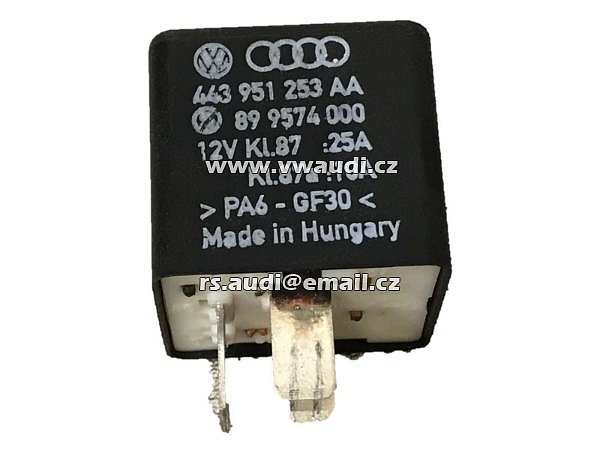 Relé 219 spínací  VW Audi Seat Skoda - 4