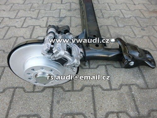 VW Golf 7 VII zadní náprava kompletní - 2