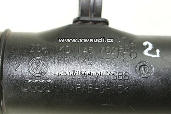  1K0 145 770 B 2005 VW Jetta 1.9 Tdi Bkc Bxe mezichladičová hadice 1K0145770B - 3