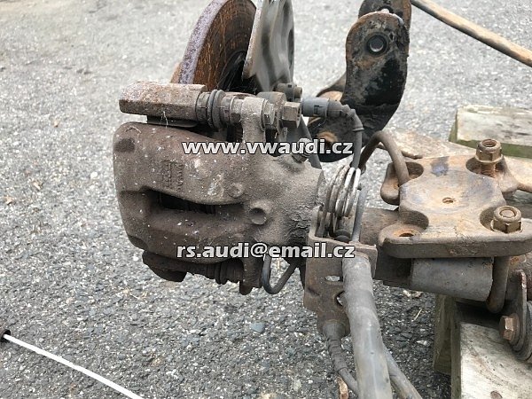 2K0 615 423  VW Caddy III 2K MAXI Life brzdič zadní třmen levá strana  - 2