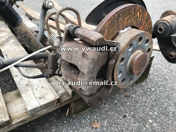 VW CADDY III 3 03-10 2K Ddržák brzdiče zadní náprava 2027/D 5038 - 2