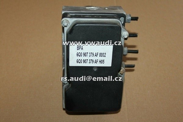 6Q0 614 117 S Hydraulický blok řídicí jednotky ABS  6Q0614117S 6Q0907379AF 0265800511 - 3