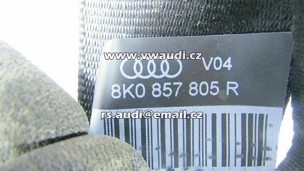 8K0 857 805 R Bezpečnostní pás Audi A4 Quattro Allroad vlevo 8K0857805 R - 3