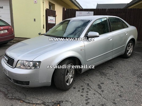 Audi A4   B6 8E 8E2 2,0 L  limuzína sedan  2,0 L benzín 110 kW na náhradní díly  - 23