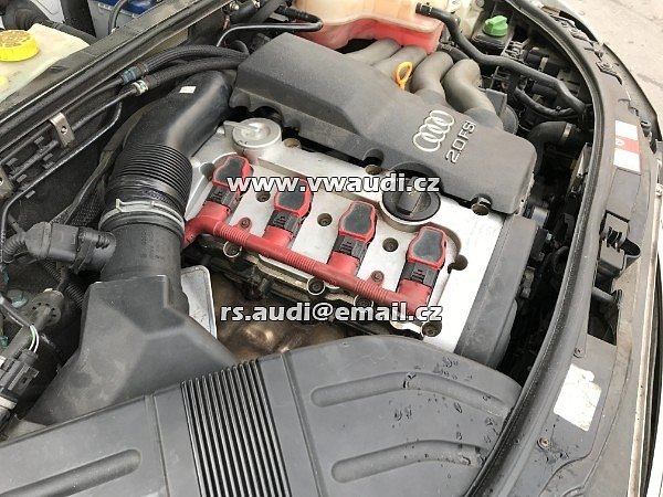 Audi A4   B6 8E 8E2 2,0 L  limuzína sedan  2,0 L benzín 110 kW na náhradní díly  - 6
