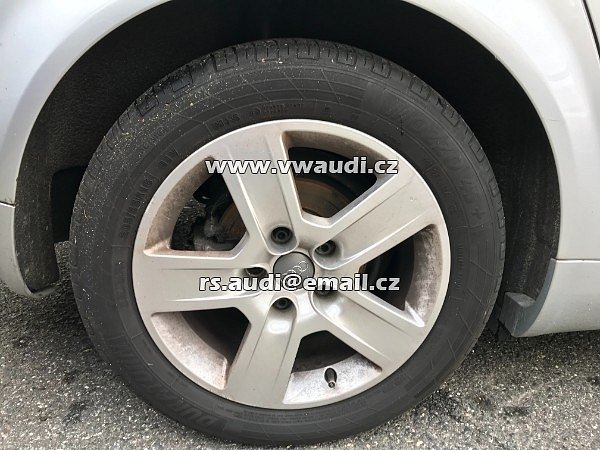 8E0 601 025 B Audi A4 B6 BE 16 &quot;7j  sada 4 litých kol a pneumatik  pneu  / 205 / 55 R16 - 5