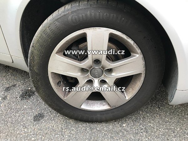 8E0 601 025 B Audi A4 B6 BE 16 &quot;7j  sada 4 litých kol a pneumatik  pneu  / 205 / 55 R16 - 6