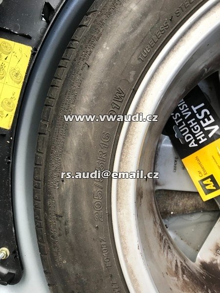 8E0 601 025 B Audi A4 B6 BE 16 &quot;7j  sada 4 litých kol a pneumatik  pneu  / 205 / 55 R16 - 11