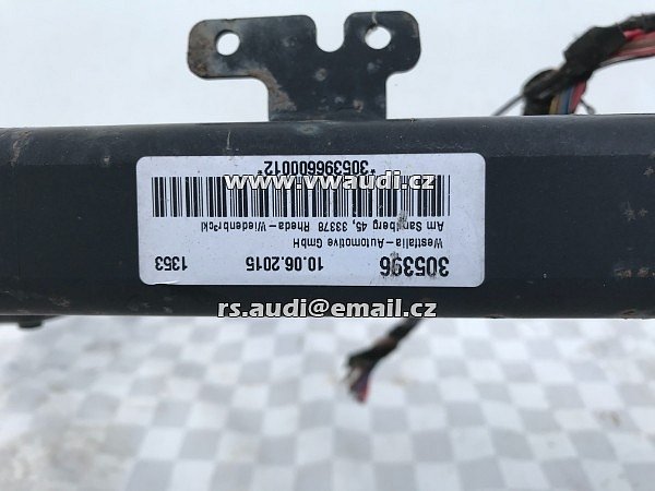 tažné hák zařízení  8T0 800 491 H WESTFALIA 305396 AUDI A4 8K A5 8T  - 6