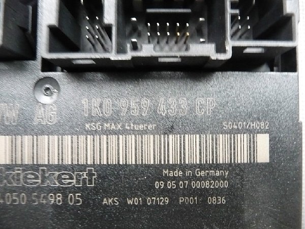 Řídící jednotka komfortu Škoda VW KIEKERT - 4