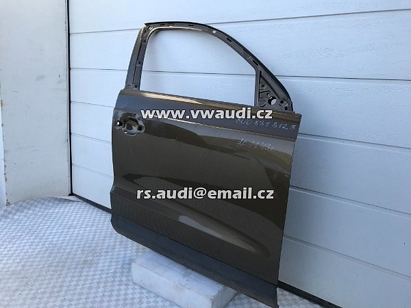 8U0 831 312 B Audi Q3 8U dveře na straně spolujezdce pravá  - 3