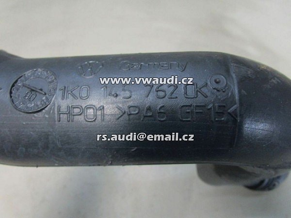 1K0 145 762 CK  VW TOURAN (1T1, 1T2) 1.9 TDI sací trubka vzduchové hadice 1K0  - 3