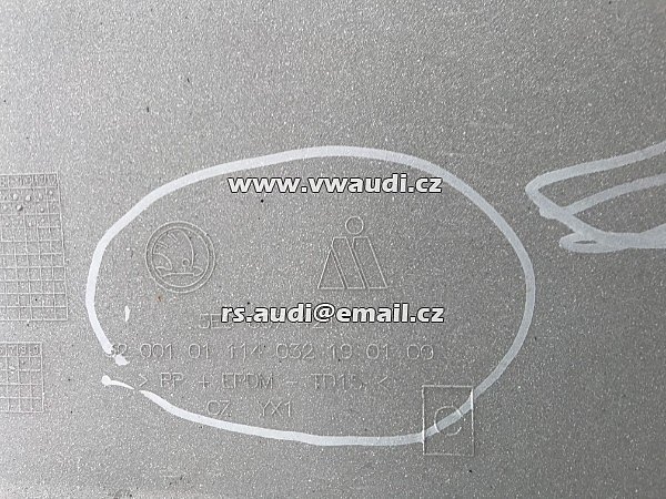  Nárazník zadní  Škoda Octavia 3 III - 11