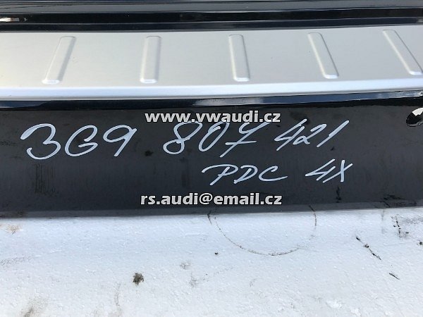 3G9 807 421  VW Passat 3G zadní nárazník 4xPDC 3G9 807421 originál - 14