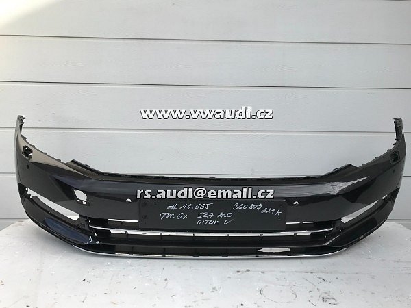  3G0 807 221 A  VW Passat 3G B8  od 2014 Highline Přední nárazník 3G0 - 14