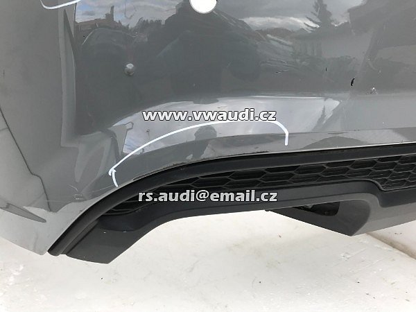 Audi A6 4G C7 S-line Avant Facelift rok 2014-18 zadní nárazník 4G9  4G9 807 511 AS  + SPOILER  4G0.807. 521 S - 25