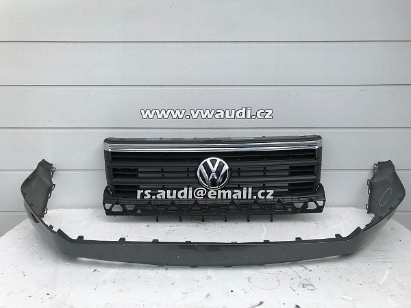  Přední nárazník VW Volkswagen Crafter II MAN 2017 - 2019 lakovaná pod světla. - 13
