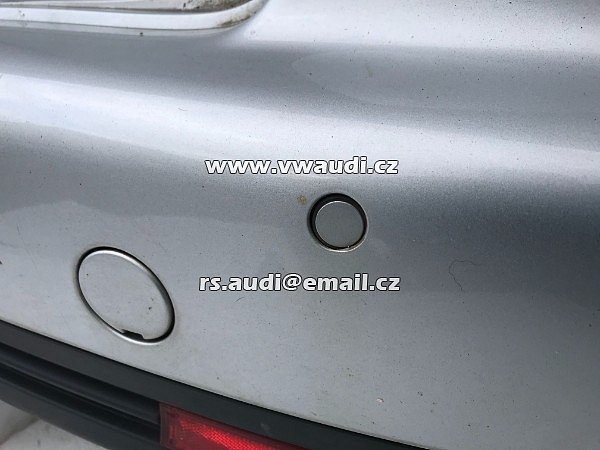 1T0807417 zadní nárazník VW Touran 1T1-2006 LA7W reflexní stříbrná metalíza - 7