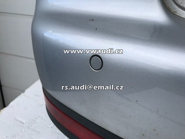 1T0807417 zadní nárazník VW Touran 1T1-2006 LA7W reflexní stříbrná metalíza - 10