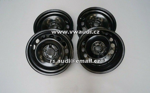 5Q0 601 027AM 16  ocelový ráfek plecháč disk rezerva kolo  R16 ŠKODA KAROQ SEAT ATECA VW T-ROC - 2