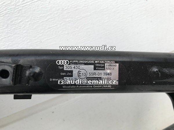 8W0 800 491 M 8W0.959. 245 Audi A4 B9 8W A5 F5 Tažné zařízení - 12