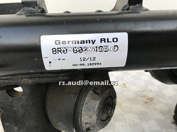  AUDI Q5 8R  Tažné zařízení výkyvné +  E-set otočné 8R0 800 495B  ORIS A50-X tažné zařízení E446 - 4