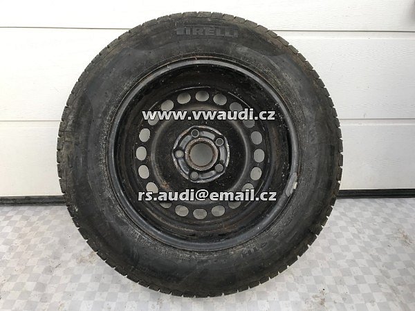  8E0 601 027 REZERVA 15&quot; Audi A4 8E  rezerva kolo Pirelli 195 65 R15 91H ​nová pneumatika - 7