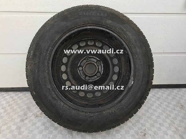  8E0 601 027 REZERVA 15&quot; Audi A4 8E  rezerva kolo Pirelli 195 65 R15 91H ​nová pneumatika - 8