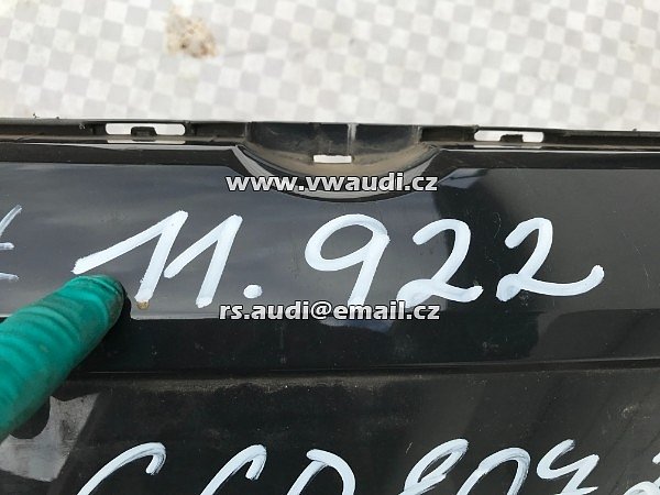 6C0 807 221 GP Originální VW Polo 6C 2014-2017 facelift přední nárazník SRA nárazník 6C0807221 - 3