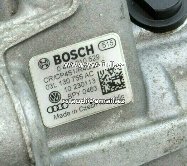 03L 130 755 AC BOSCH 0 445 010 529   vysokotlaké čerpadlo Audi A5 8T 2.0TDI - 2