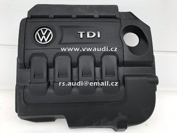 04L 103 925 Q VW Golf mk7 VII TDI kryt  motoru zvuková izolace ozdobný  - 2