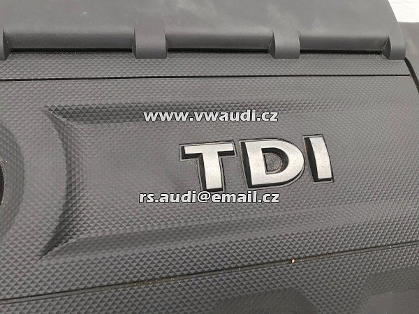 04L 103 925 Q VW Golf mk7 VII TDI kryt  motoru zvuková izolace ozdobný  - 6