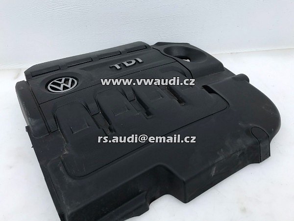 04L 103 925 Q VW Golf mk7 VII TDI kryt  motoru zvuková izolace ozdobný  - 7