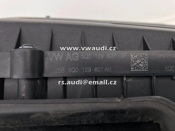5Q0 129 601 AH VW Golf mk7 VII TDI filtrbox sání  - 7