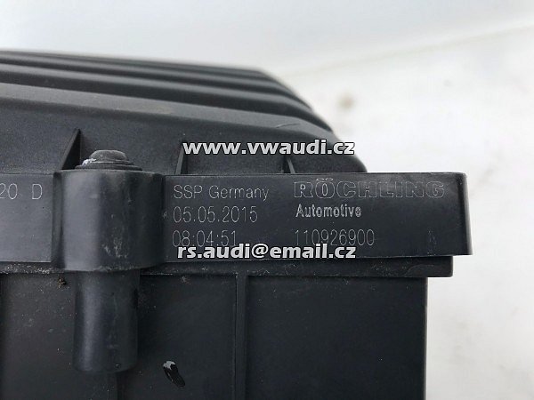 5Q0 129 601 AH VW Golf mk7 VII TDI filtrbox sání  - 9