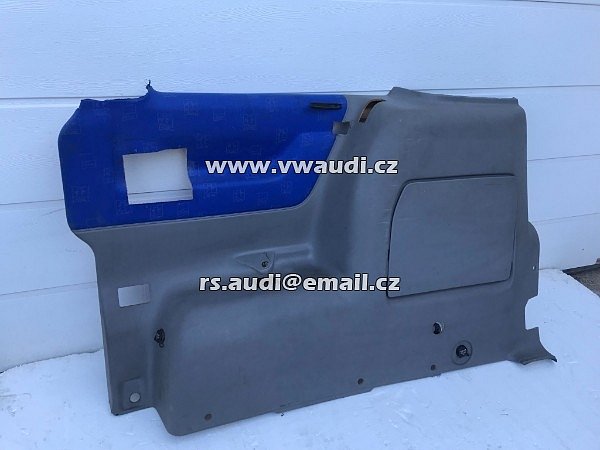 7D0 867 036 boční panel VW T4 Mulivan 2002  Eurovan zadní pravý  tapecírunk kufr  - 2