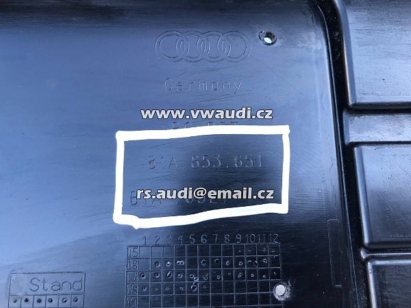 81A 853 651 Audi Q2 maska pření nárazník grill  - 8