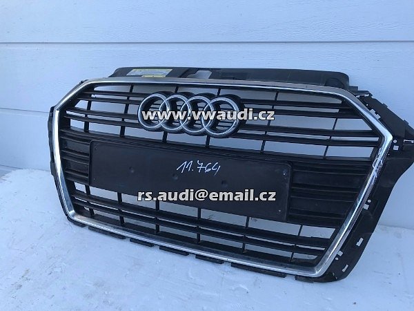  8V3 853 651AA   maska pření nárazník grill  AUDI A3 S-LINE  2011-2016 8V3 - 3