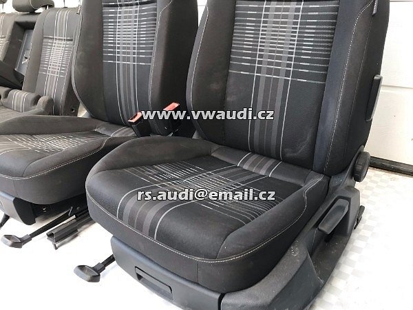 VW GOLF 7 VII Sedadla sedačky kompletní sada 5dvéř - 28